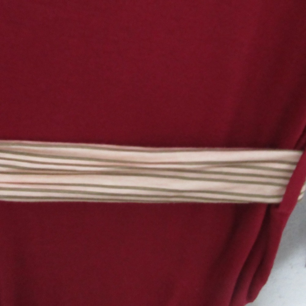 Hale Bob Robe Medium Red Bamboo Spandex Tie Waist Soft Cool Organic NWT - Picture 11 of 13